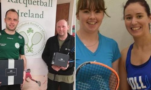 Hickey and Murphy are 2018 Irish Open Singles Champions